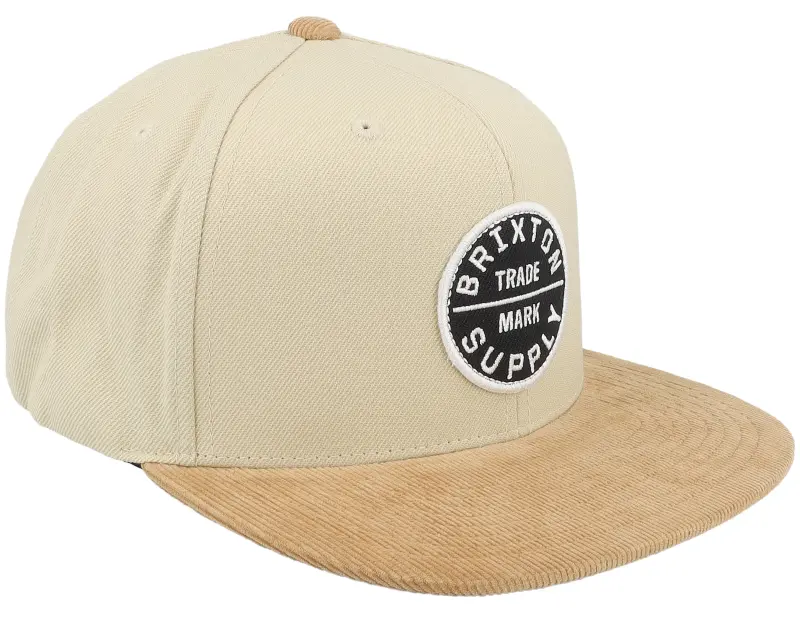 Brixton Oath Iii Sand/Light Brown Corduroy Snapback online