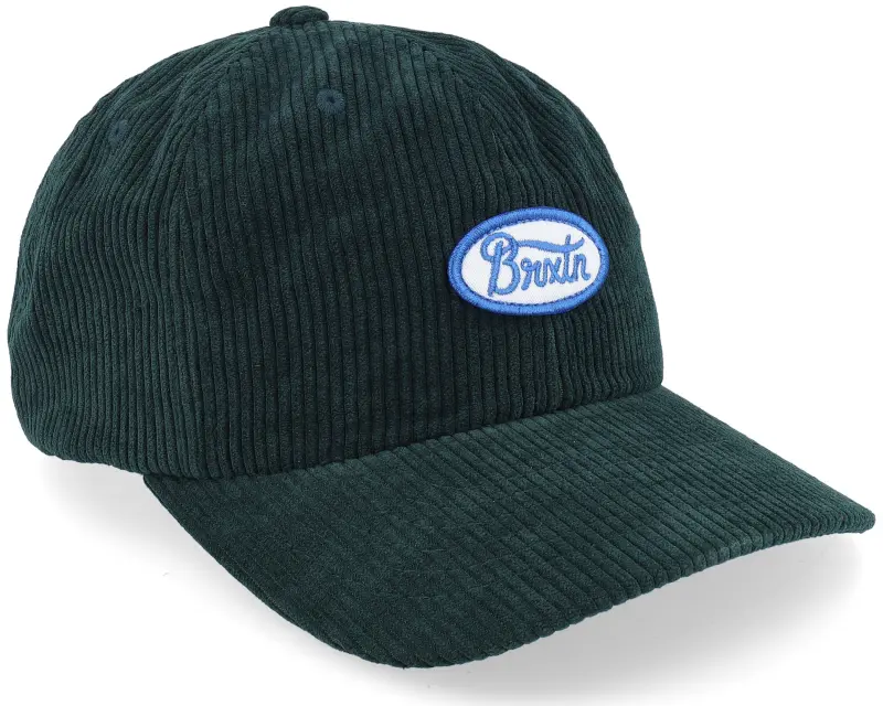 Brixton Parsons Low Profile Cap Emerald Corduroy Dad Cap online