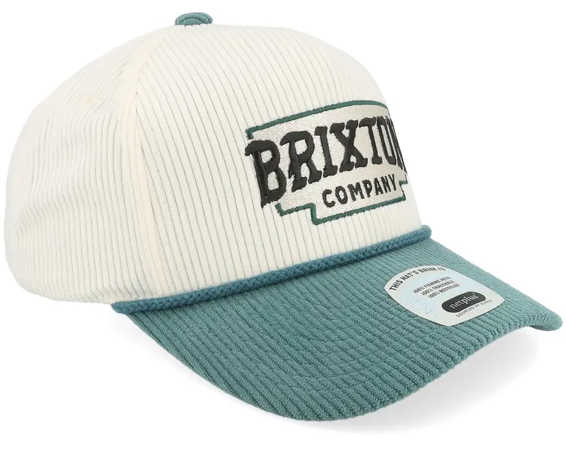 Brixton Pierson C Np Medium Profile Night Sage/Off White Corduroy A-Frame Adjustable online