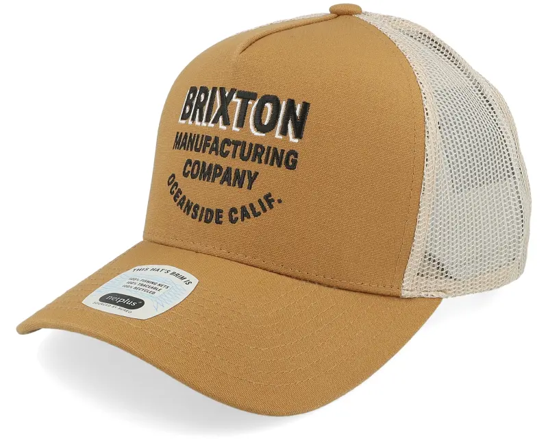 Brixton Redoubt C Np Hat Washed Copper/Sand A-Frame Trucker online