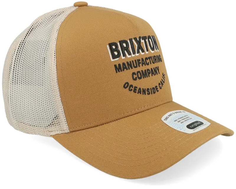 Brixton Redoubt C Np Hat Washed Copper/Sand A-Frame Trucker online
