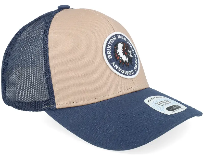 Brixton Rival Stamp X Mesh Washed Navy/Washed Navy Trucker online