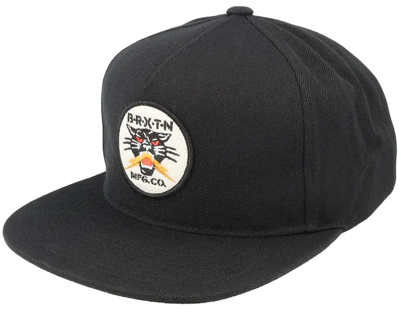 Brixton Sparks Medium Profile Black Snapback online
