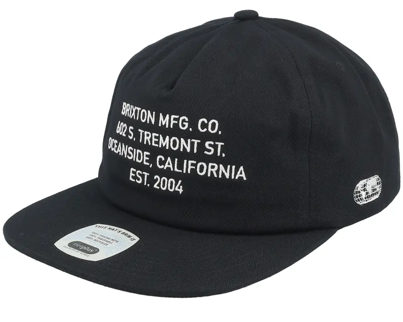 Brixton Union Ii Netplus Medium Profile Black Snapback online