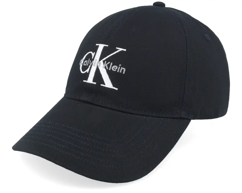 Calvin Klein Monologo Embroidery Baseball Cap Black Dad Cap online