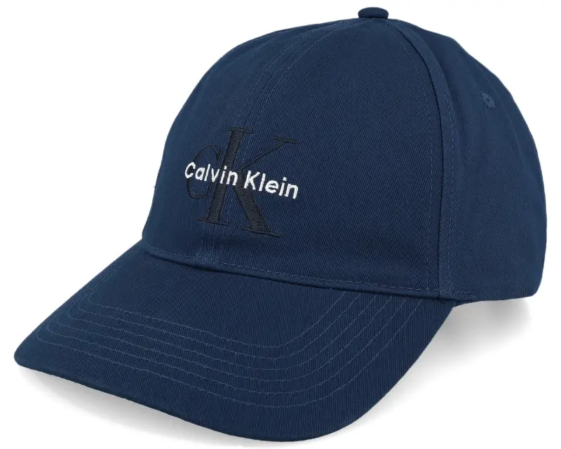 Calvin Klein Monologo Embroidery Baseball Cap Insignia Blue Dad Cap online