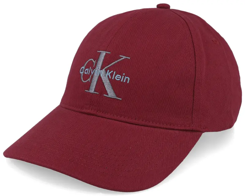 Calvin Klein Monologo Embroidery Cap Renaissance Red Dad Cap online