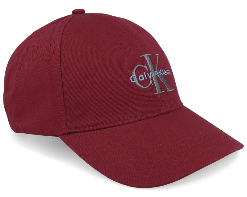 Calvin Klein Monologo Embroidery Cap Renaissance Red Dad Cap online