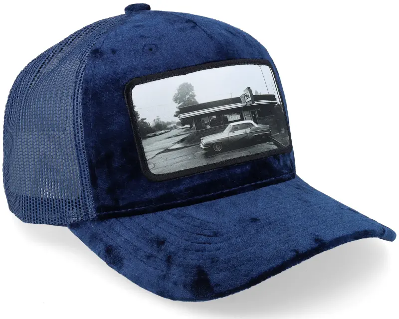 Calza Pennello Car & Drive-through Velvet Navy A-Frame Trucker online