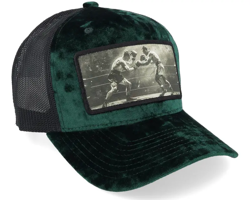 Calza Pennello Classic Boxing Match Velvet Green/Black A-Frame Trucker online