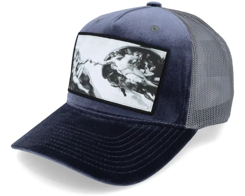 Calza Pennello Creation Of Adam Velvet Grey/Grey A-frame Trucker online