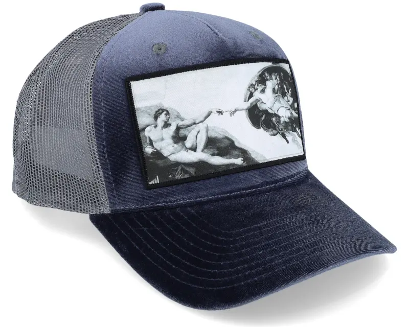Calza Pennello Creation Of Adam Velvet Grey/Grey A-frame Trucker online