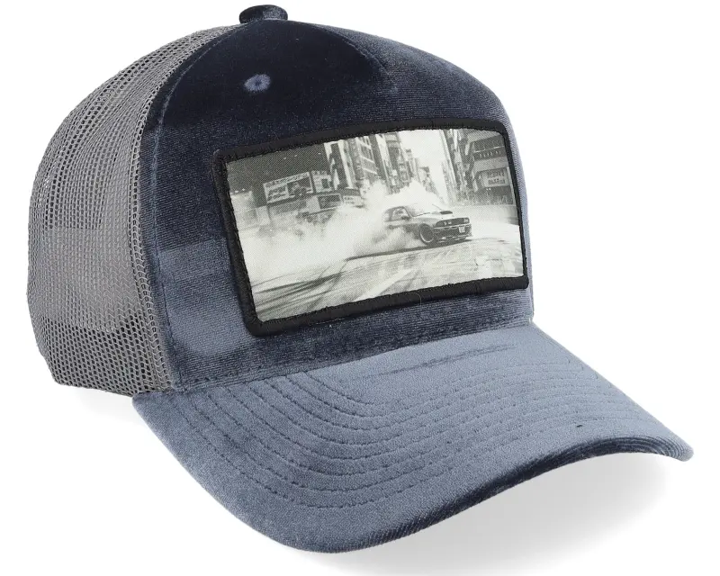 Calza Pennello Drifting Car In The Street Velvet Grey A-Frame Trucker online