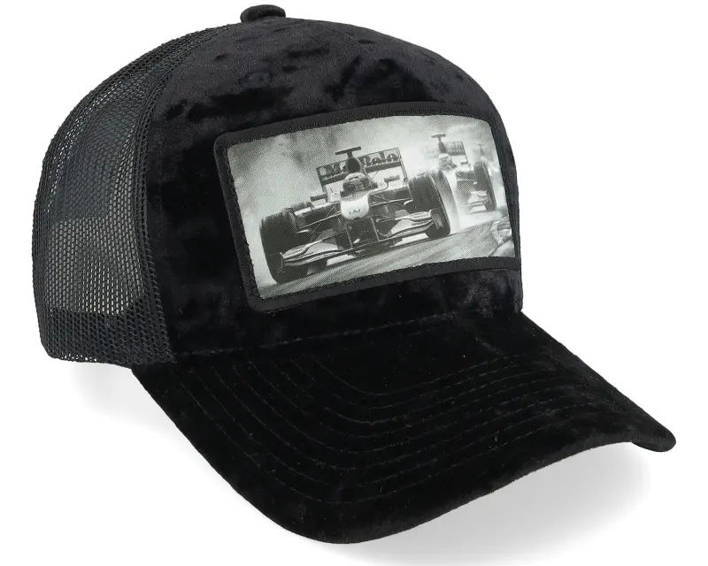 Calza Pennello Formula Racing Cars Velvet Black A-Frame Trucker online