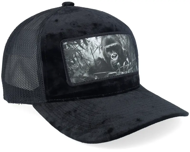 Calza Pennello Gorilla Big Patch Velvet Black Trucker online