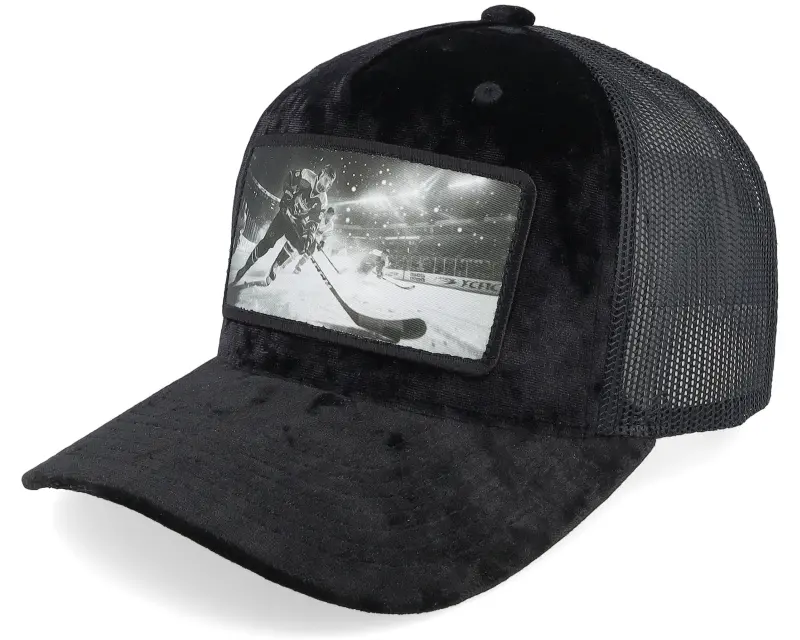 Calza Pennello Ice Hockey Player Patch Velvet Black A.frame Trucker online