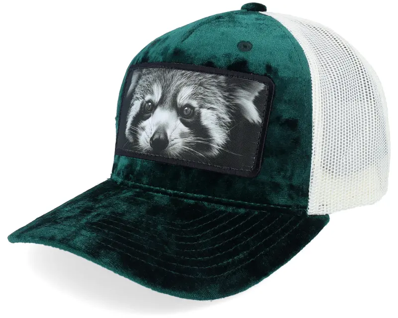 Calza Pennello Red Panda Big Patch Velvet Green/Ivory Trucker online