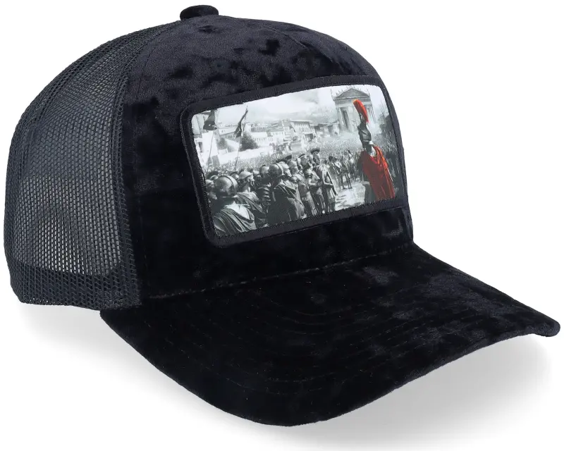 Calza Pennello Spartan King Velvet Black A-frame Trucker online