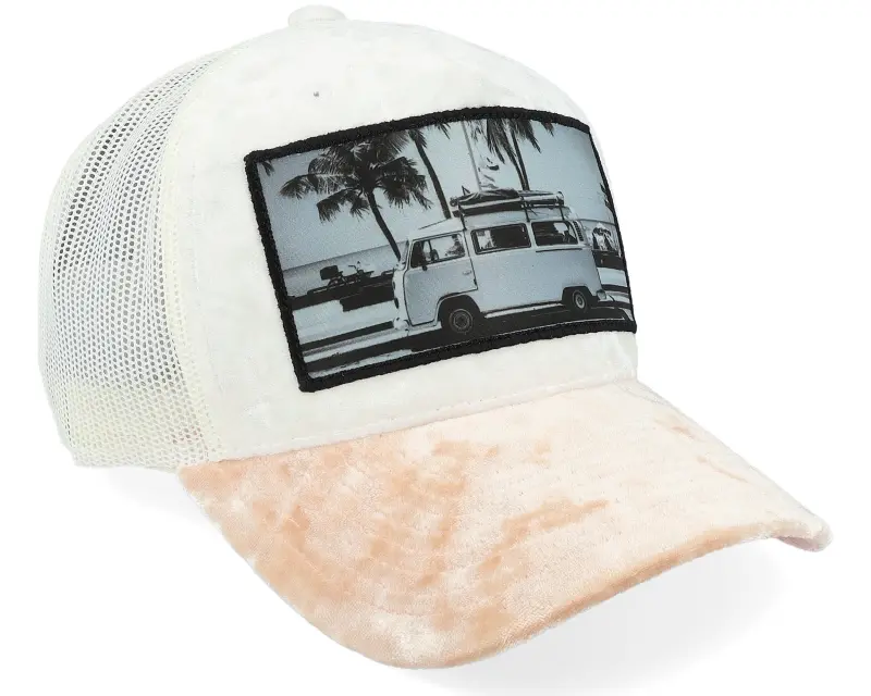 Calza Pennello Surf Van Velvet White/Peach/Ivory A-frame Trucker online
