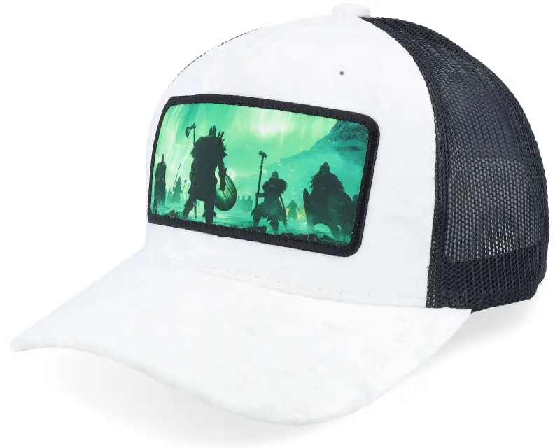 Calza Pennello Vikings Aurora Sky Velvet White/Black A-Frame Trucker online