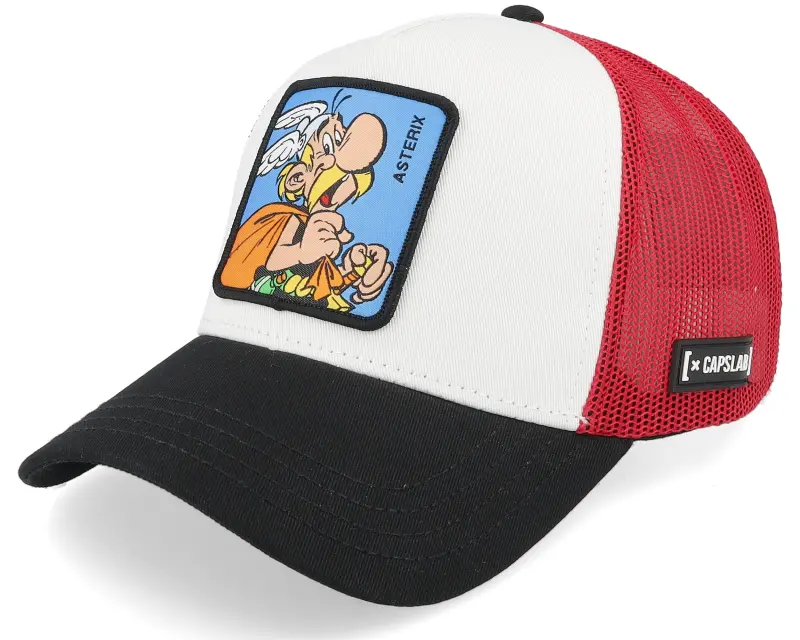 Capslab Asterix Red/White/Black A-Frame trucker online