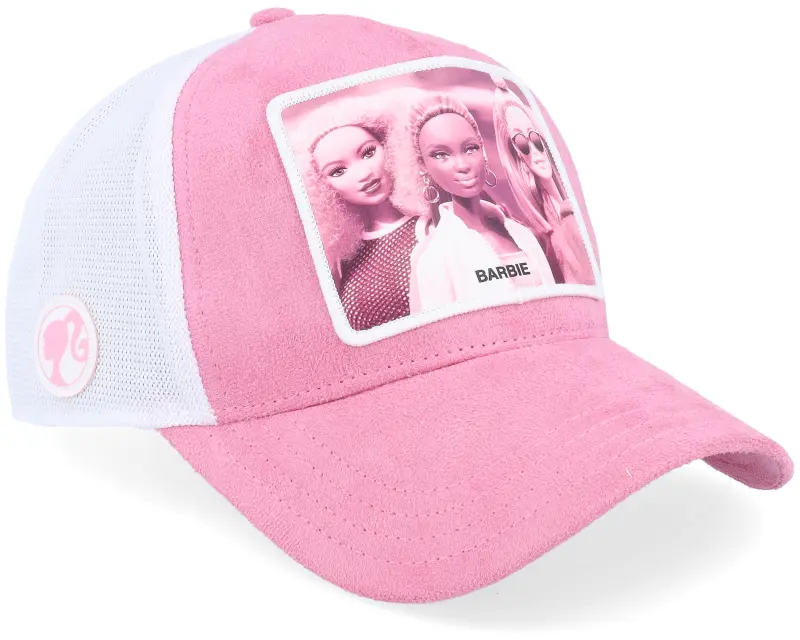 Capslab Barbie White/Pink Premium/White A-Frame Trucker online
