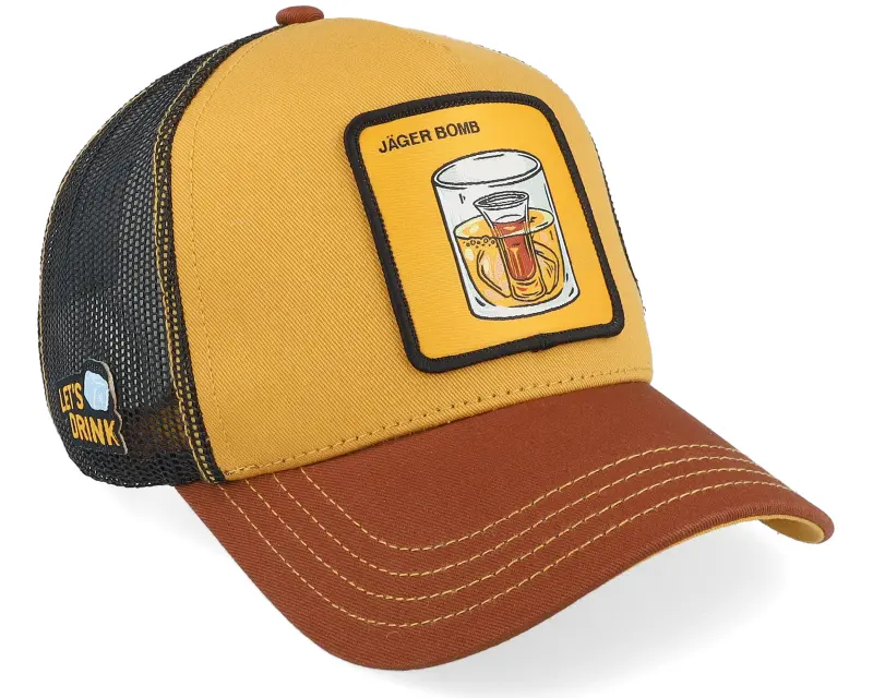 Capslab Cocktails Jager Bomb Black/Orange/Red Trucker online