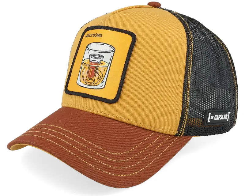 Capslab Cocktails Jager Bomb Black/Orange/Red Trucker online