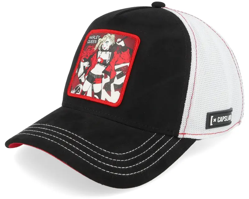 Capslab Dc Comics Harley Queen White/Black Trucker online