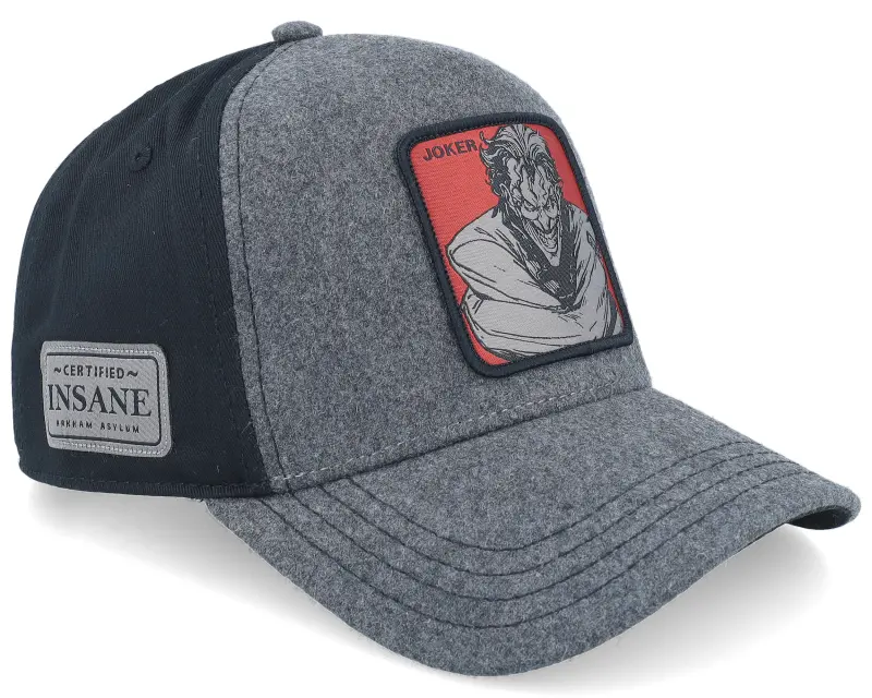 Capslab Dc Comics Joker Black/Grey Premium A-Frame Trucker online