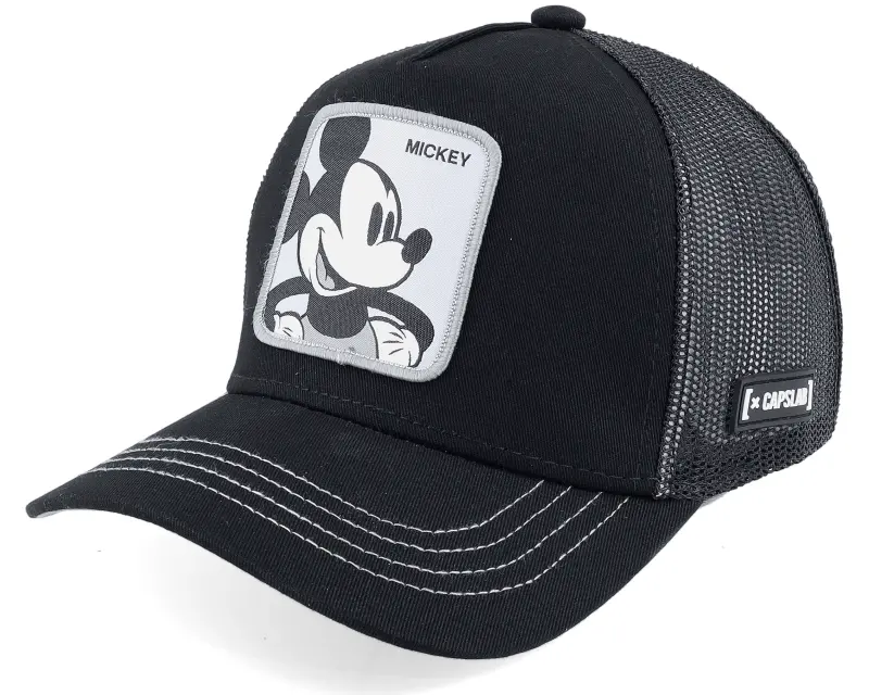 Capslab Disney Mickey Mouse 5 Black Trucker online