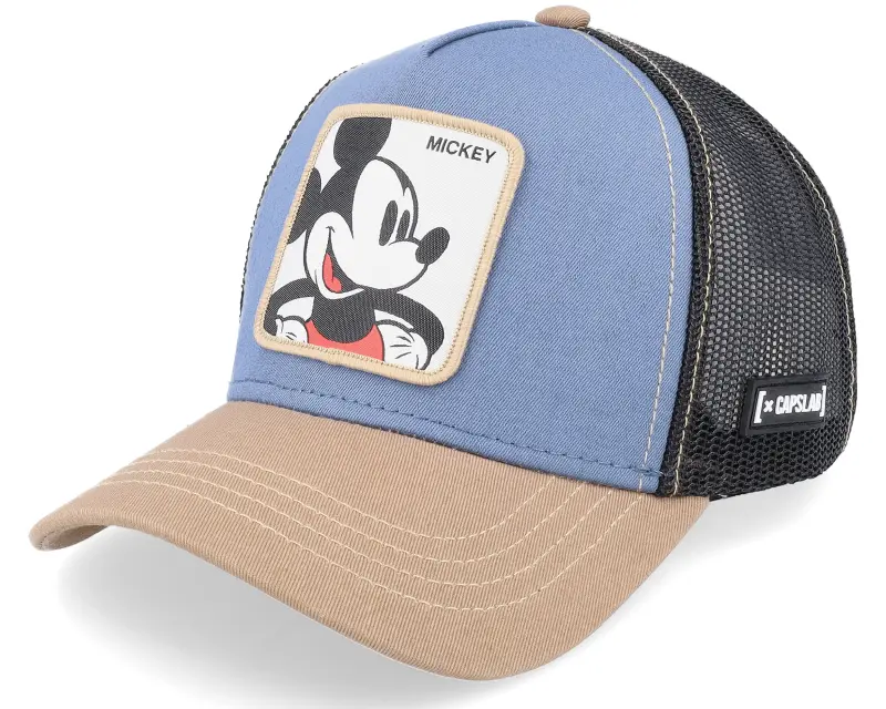 Capslab Disney Mickey Mouse Blue/Black/Brown Trucker online