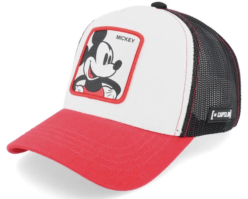 Capslab Disney Mickey White/Red/Black Trucker online