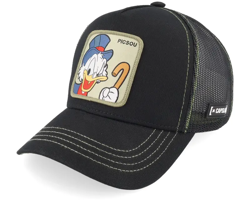 Capslab Disney Scrooge Black/Green Trucker online