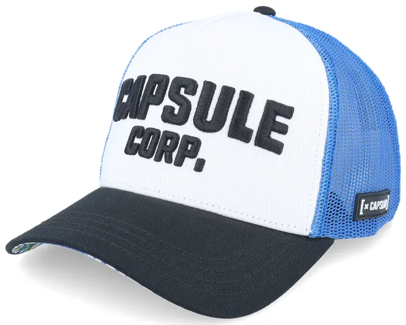 Capslab Dragon Ball Capsule White/Blue/Black A-Frame Trucker online