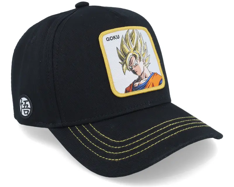 Capslab Dragon Ball Goku Super Saiyan Black/Black/Yellow Adjustable online