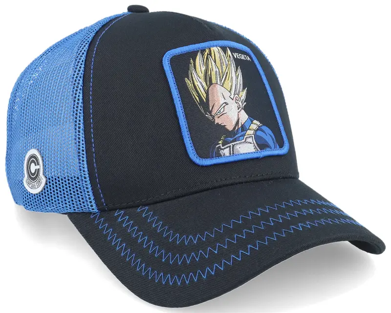 Capslab Dragon Ball Vegeta Blue/Black A-Frame Trucker online
