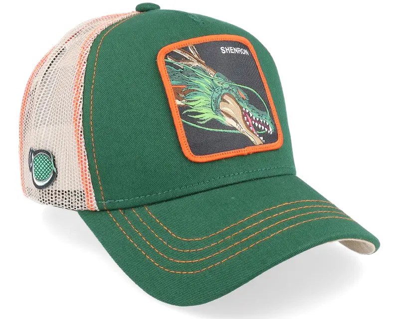 Capslab Dragon Ball Z Shenron Green/Beige Trucker online