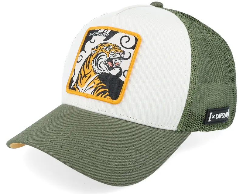 Capslab Fantastic Beasts Angry Tiger Dark Green/White Trucker online