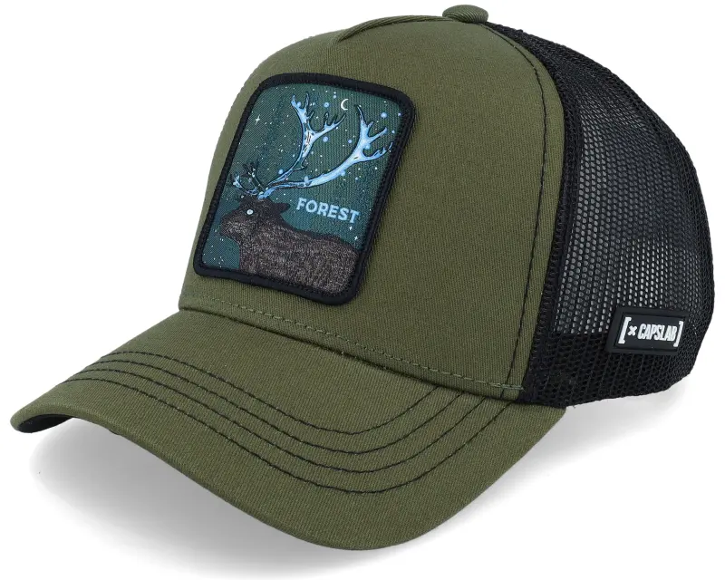 Capslab Fantastic Beasts Forest Dark Green/Black Trucker online