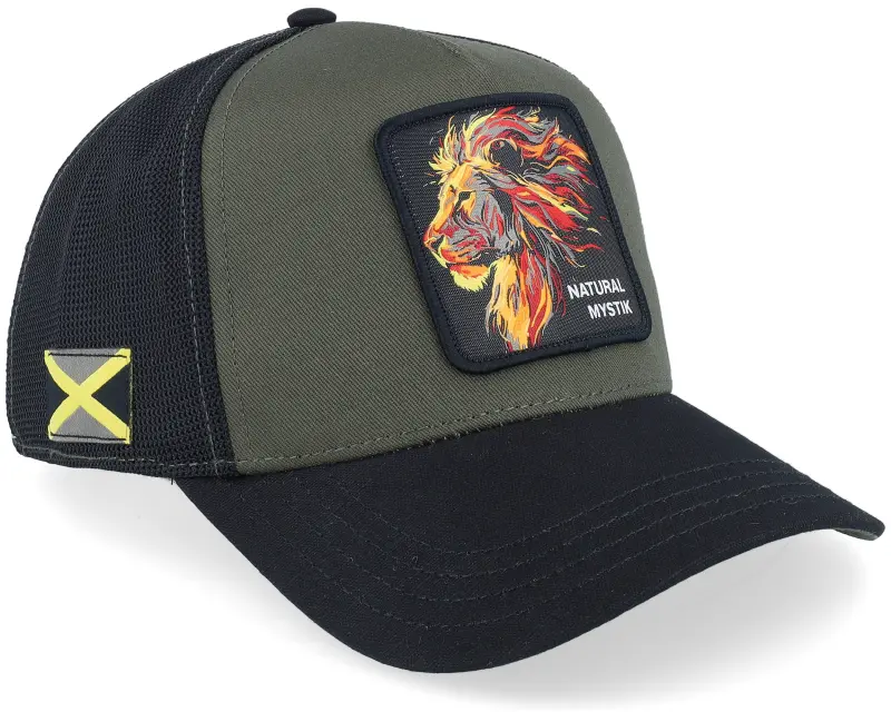 Capslab Fantastic Beasts Natural Mystik Dark Green/Black A-Frame Trucker online