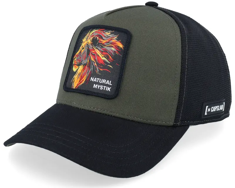 Capslab Fantastic Beasts Natural Mystik Dark Green/Black A-Frame Trucker online