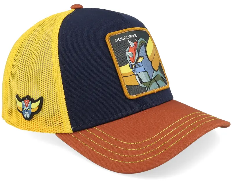 Capslab Goldorak Robot Yellow/Blue/Brown A-Frame Trucker online