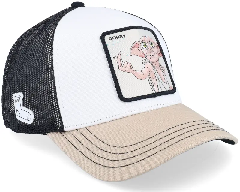 Capslab Harry Potter Dobby Black/White/Beige A-Frame Trucker online