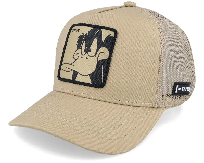 Capslab Hatstore Exclusive x Daffy Duck Beige Trucker online