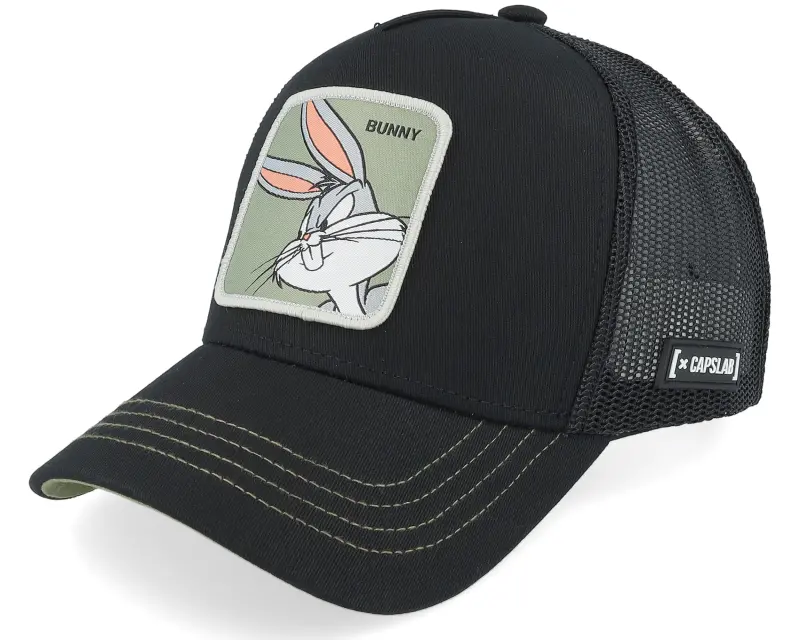 Capslab Looney Tunes Bugs Bunny Black/Black Trucker online
