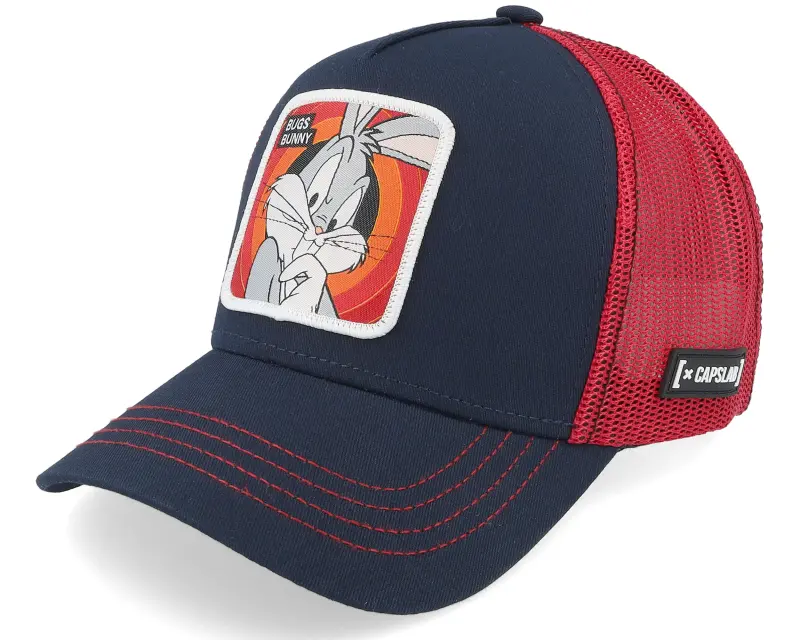 Capslab Looney Tunes Bugs Bunny Black/Red Trucker online