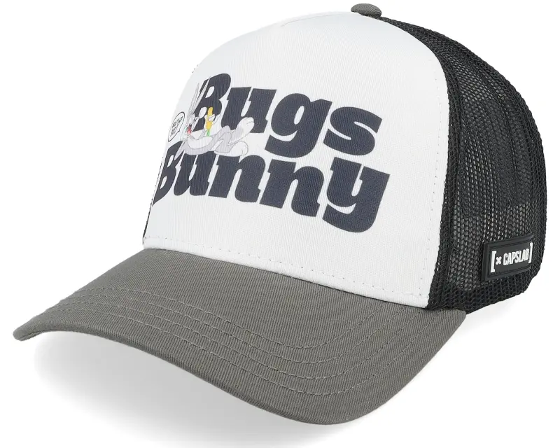 Capslab Looney Tunes Bugs Bunny Black/White/Grey A-Frame Trucker online