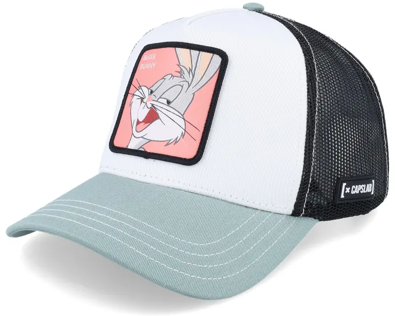 Capslab Looney Tunes Bugs Bunny Black/White/Light Blue Trucker online