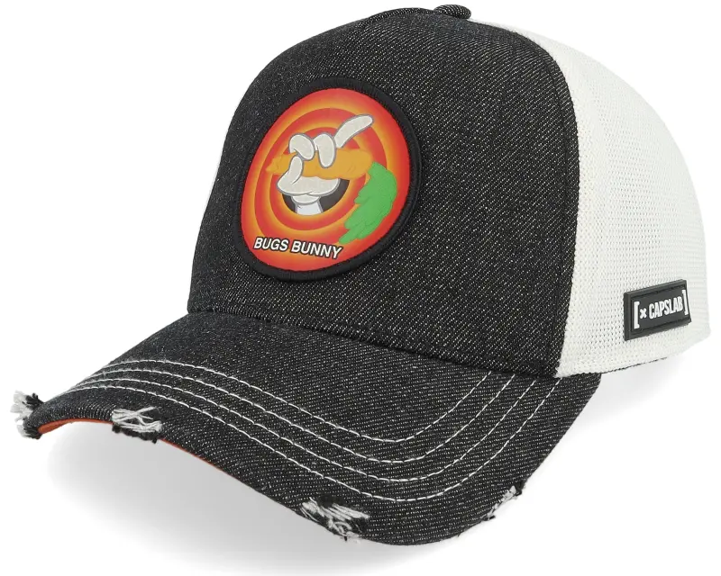 Capslab Looney Tunes Bugs Bunny Grey/Black A-Frame Trucker online